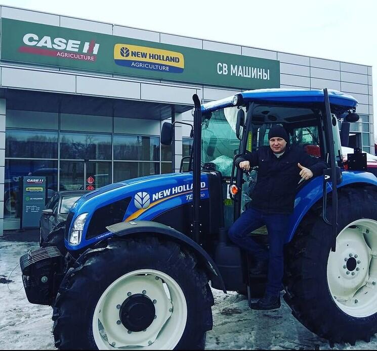 Зима горячая пора для продаж New Holland TD5.110 Зима горячая пора для продаж New Holland TD5.110